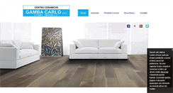 Desktop Screenshot of centroceramichegamba.com